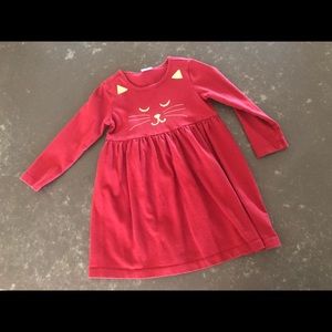 Hanna Andersson size 4 cat dress
